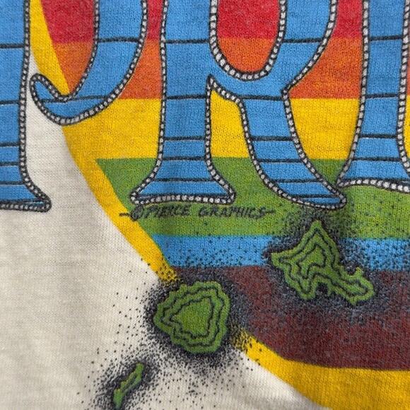 Vintage Single Stitch Primo Hawaiian Beer Yellow T Shirt - Picture 4 of 6